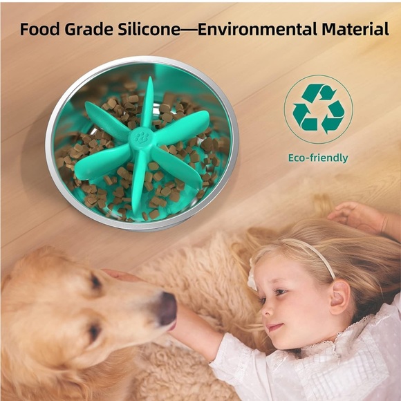 Slow Feeder Insert w/Strong Suction Cup for Dogs - Picture 6 of 11